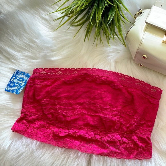 Free People Hot Pink Bandeau - Picture 3 of 3